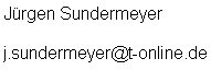 E-Mail J�rgen Sundermeyer